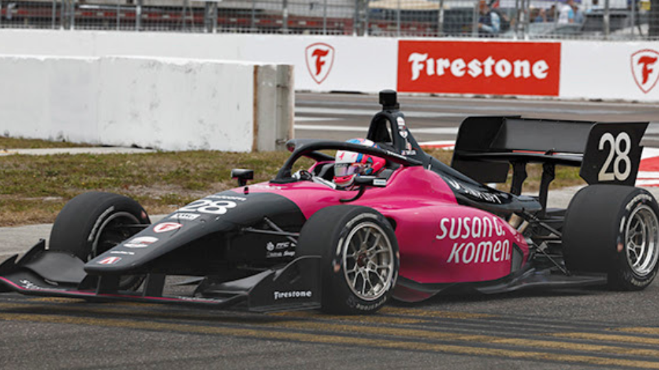 Max Taylor Sets Pace To Lead Andretti 1-2-3 in Opening St. Pete Practice